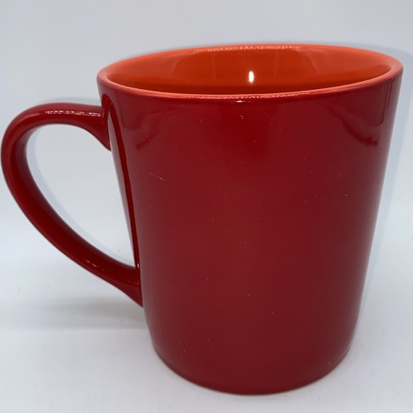 Bath & Body Works Be Merry Christmas Holiday Oversized Coffee Mug Santa Red - Picture 4 of 10